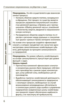 К пониманию макроэкономики государства и мира