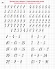 Тетрадь для чистописания. Клетка